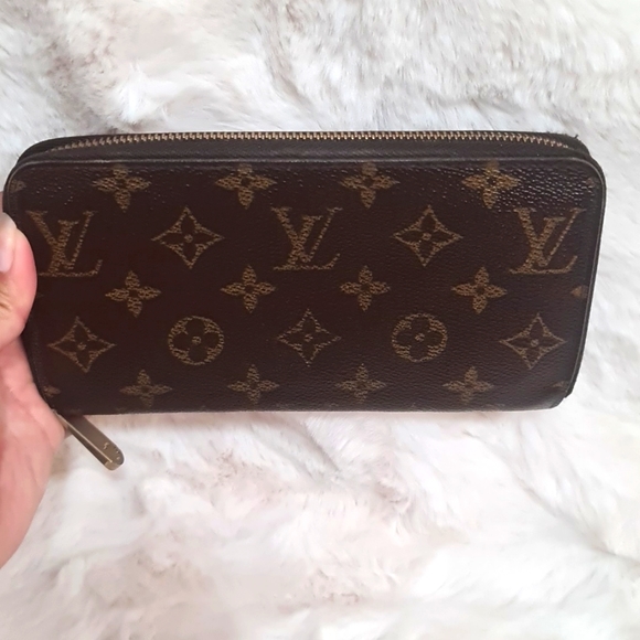 Auth Louis Vuitton Monogram Zip long wallet - Picture 3 of 12